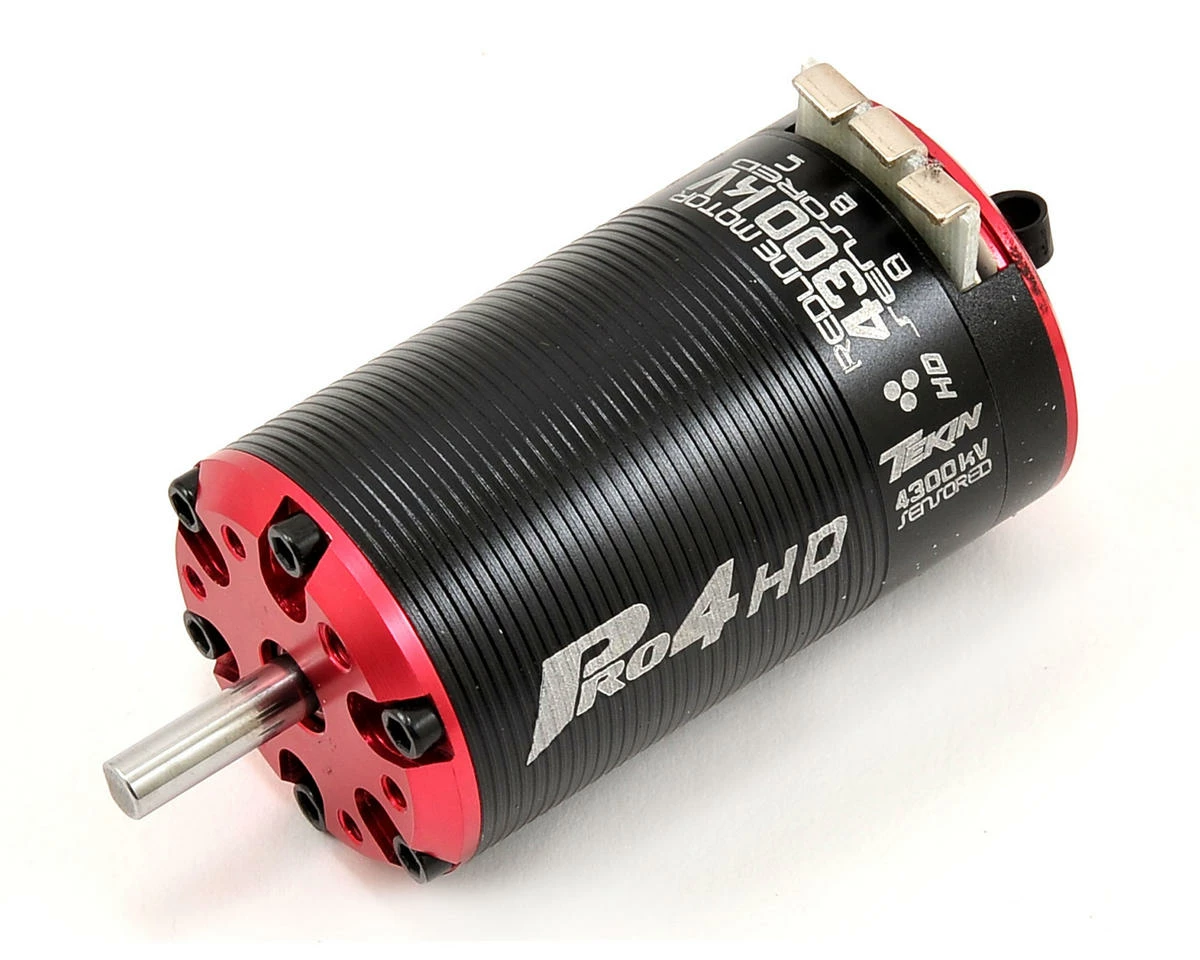 Tekin Pro4 HD 4-Pole Brushless 550 Motor w/5mm Shaft (4,300kV) 1 Tekin Pro4 HD 4-Pole Brushless 550 Motor w/5mm Shaft (4,300kV)