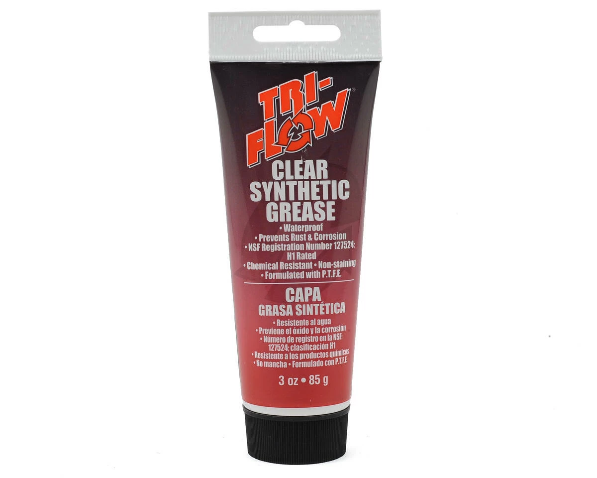 Tri-Flow Clear Synthetic Grease (Tube) (3oz) 1 Tri-Flow Clear Synthetic Grease (Tube) (3oz)