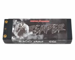 Thunder Power "Reaper" 2S Basher 55C Hard Case LiPo Battery (7.4V/8200mAh) w/5mm Bullets