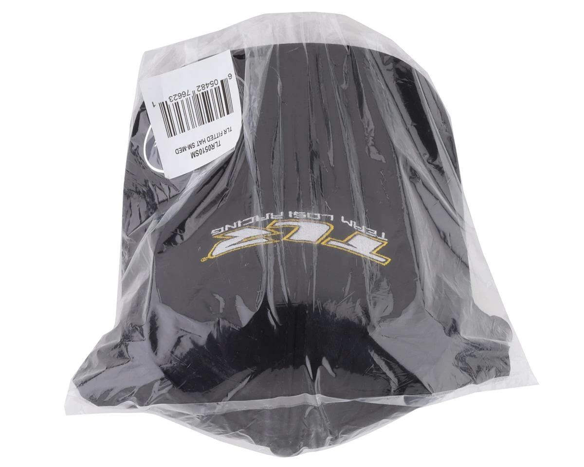 Team Losi Racing "TLR" Flex-Fit Hat (Black) (S/M) 3 Team Losi Racing "TLR" Flex-Fit Hat (Black) (S/M) - Image 3