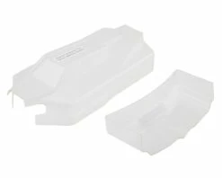 Team Losi Racing 22X-4 Body & Wing (Clear) (Ultra Lighweight)