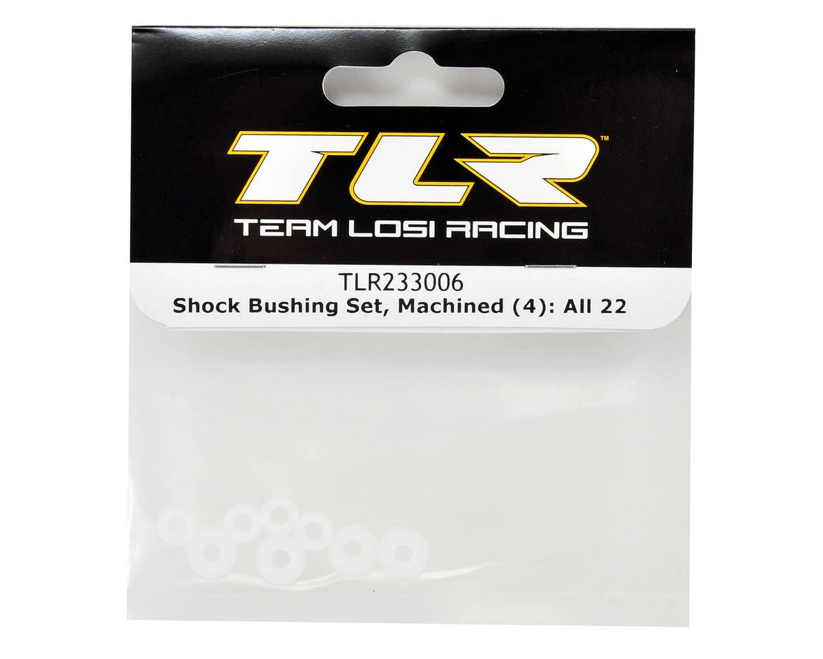 Team Losi Racing Machined Shock Bushing Set (4) 2 Team Losi Racing Machined Shock Bushing Set (4) - Image 2