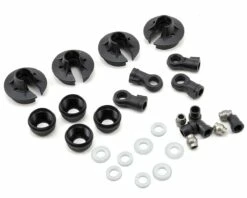 Team Losi Racing 5IVE-B Shock Plastics & Balls (4)