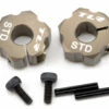 Team Losi Racing 12mm Aluminum Rear Hex Set (Standard Width) (TLR 22)
