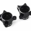 Team Losi Racing 22 5.0 Aluminum VHA Hub Body Set (Black) (2)