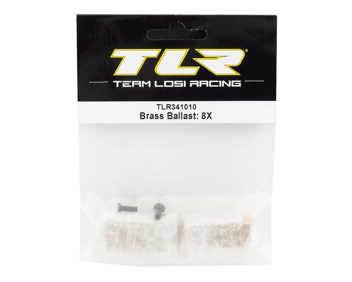 Team Losi Racing 8IGHT-X Brass Ballast Chassis Weight Set (20g & 40g) 2 Team Losi Racing 8IGHT-X Brass Ballast Chassis Weight Set (20g & 40g) - Image 2