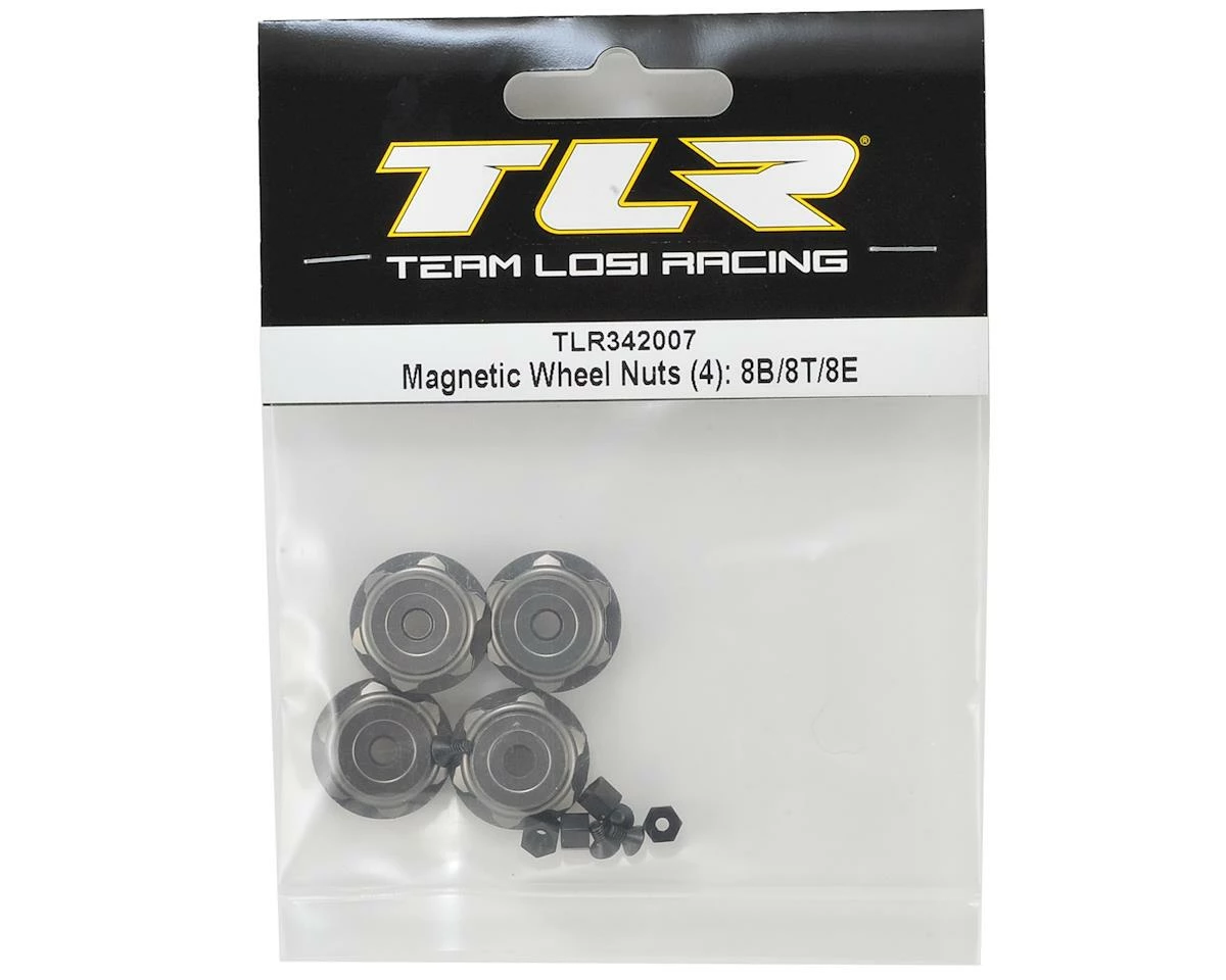 Team Losi Racing Magnetic Wheel Nuts (4) 2 Team Losi Racing Magnetic Wheel Nuts (4) - Image 2