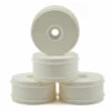 Team Losi Racing "Dome" 1/8 Buggy Dish Wheel (4) (White)