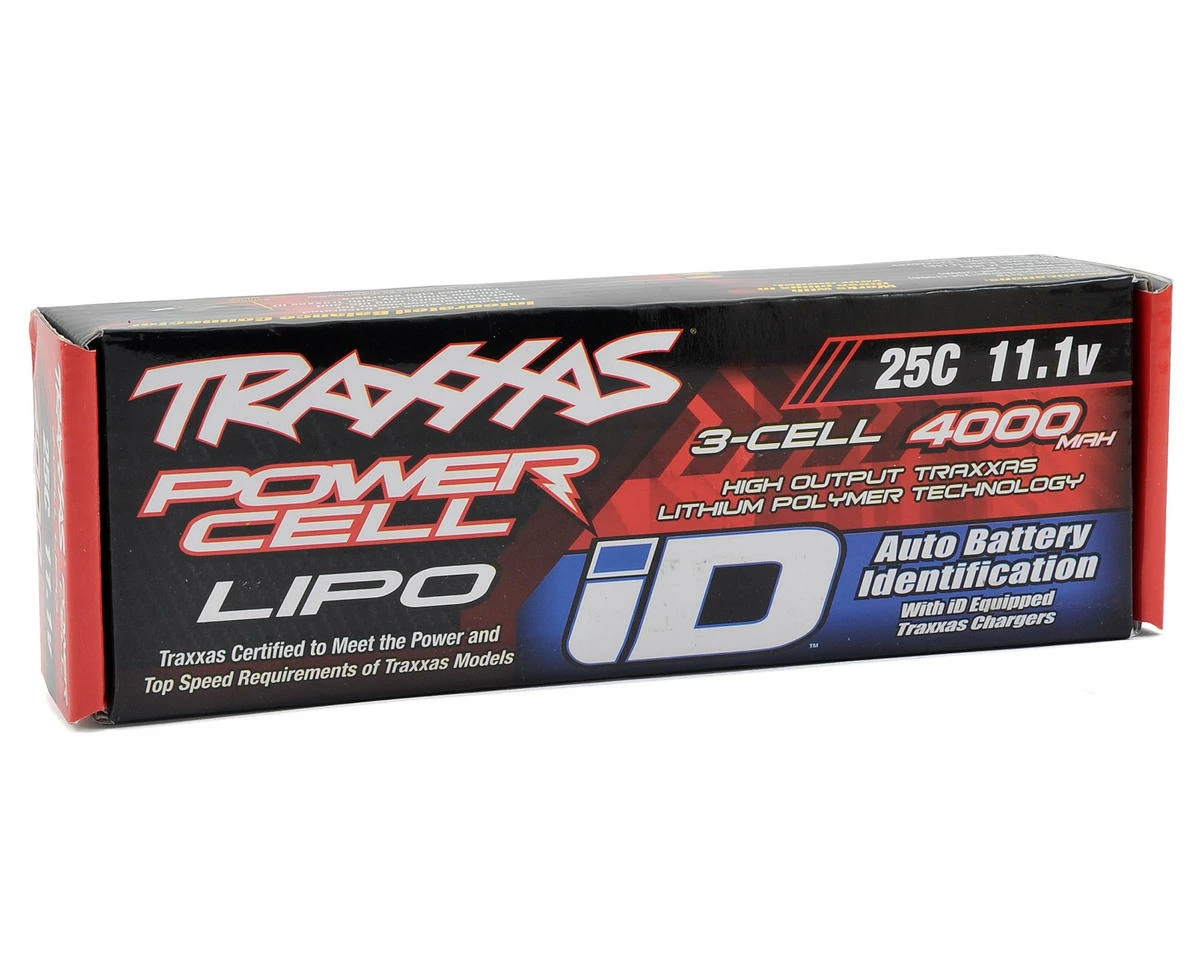 Traxxas 3S "Power Cell" 25C LiPo Battery w/iD Traxxas Connector (11.1V/4000mAh) 2 Traxxas 3S "Power Cell" 25C LiPo Battery w/iD Traxxas Connector (11.1V/4000mAh) - Image 2