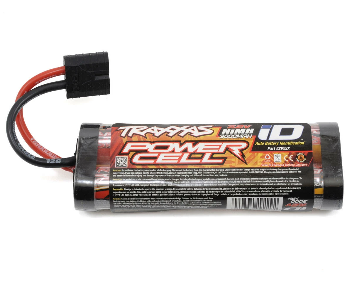 Traxxas Power Cell 6-Cell Stick NiMH Battery Pack w/iD Connector (7.2V/3000mAh) 1 Traxxas Power Cell 6-Cell Stick NiMH Battery Pack w/iD Connector (7.2V/3000mAh)