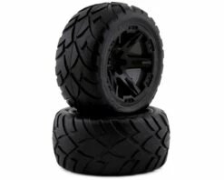 Traxxas Anaconda 2.8" Pre-Mounted Tires w/RXT Wheels (Black) (2) w/12mm Hex