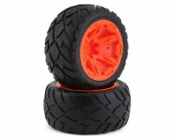 Traxxas Anaconda 2.8" Pre-Mounted Tires w/RXT Wheels (2) (Orange) w/12mm Hex