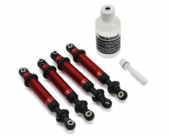 Traxxas TRX-4 GTS Aluminum Long Arm Shocks (Red) (4)