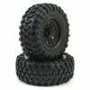 Traxxas TRX-4 Pre-Mounted Canyon Trail 1.9" Crawler Tires (Black) (2) (S1) w/Split Spoke Wheels & 12mm Hex