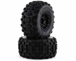 Traxxas Maxx Pre-Mounted Sledgehammer Tires w/17mm Wheels (Black) (2)