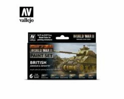 Vallejo Paints Wwii Brit Armour N Infantry Paint Set