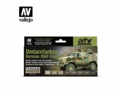 Vallejo Paints German Isaf Color Set 17Ml