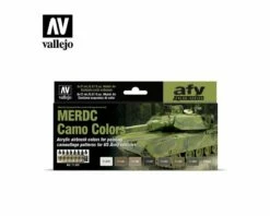 Vallejo Paints Merdc Camo Colors