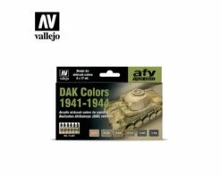 Vallejo Paints Model Air Set Dak Colors 1941-44 9/17