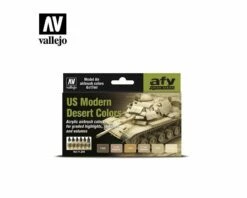 Vallejo Paints Model Air Set Us Modern Desert 9/17