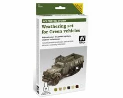 Vallejo Paints Weathering Green Vehicles 8Ml