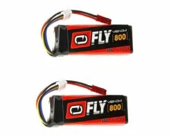 Venom Power 11.1V 800mAh 3S 30C LiPo Battery: JST (2)