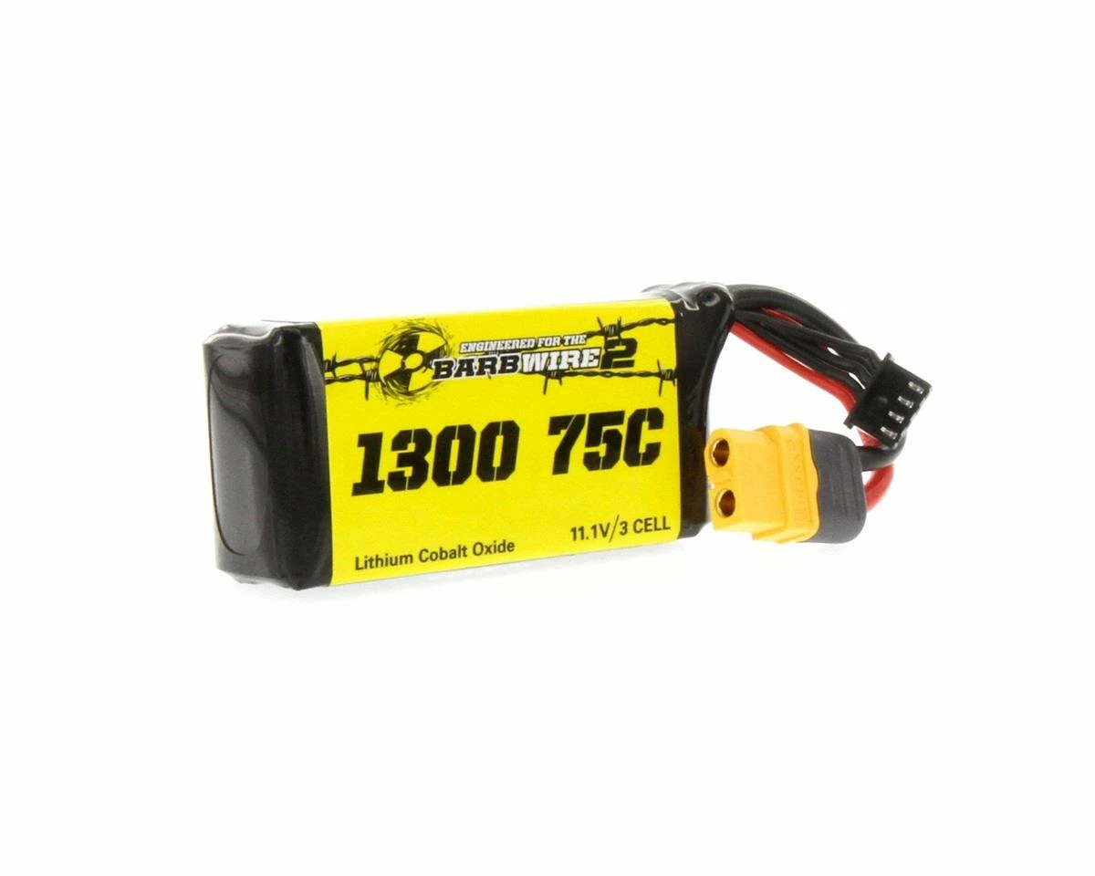 Venom Power 3S 75C LiPo Battery (11.1V/1300mAh) (Barbwire 2 Racing Boat) 2 Venom Power 3S 75C LiPo Battery (11.1V/1300mAh) (Barbwire 2 Racing Boat) - Image 2