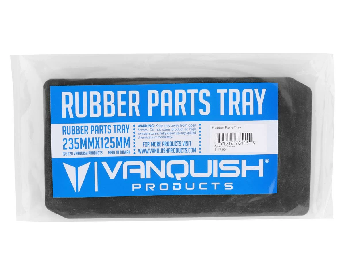 Vanquish Products Rubber Parts Tray (Black) 2 Vanquish Products Rubber Parts Tray (Black) - Image 2