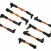Yeah Racing HPI Sprint 2 7075 Aluminum Tie Rod Set (Orange)