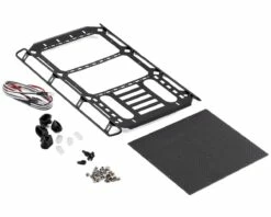 Yeah Racing Traxxas TRX-4 Mercedes Benz Aluminum & Carbon Roof Rack (Black)