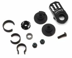Yeah Racing Aluminum Servo Saver (Black)