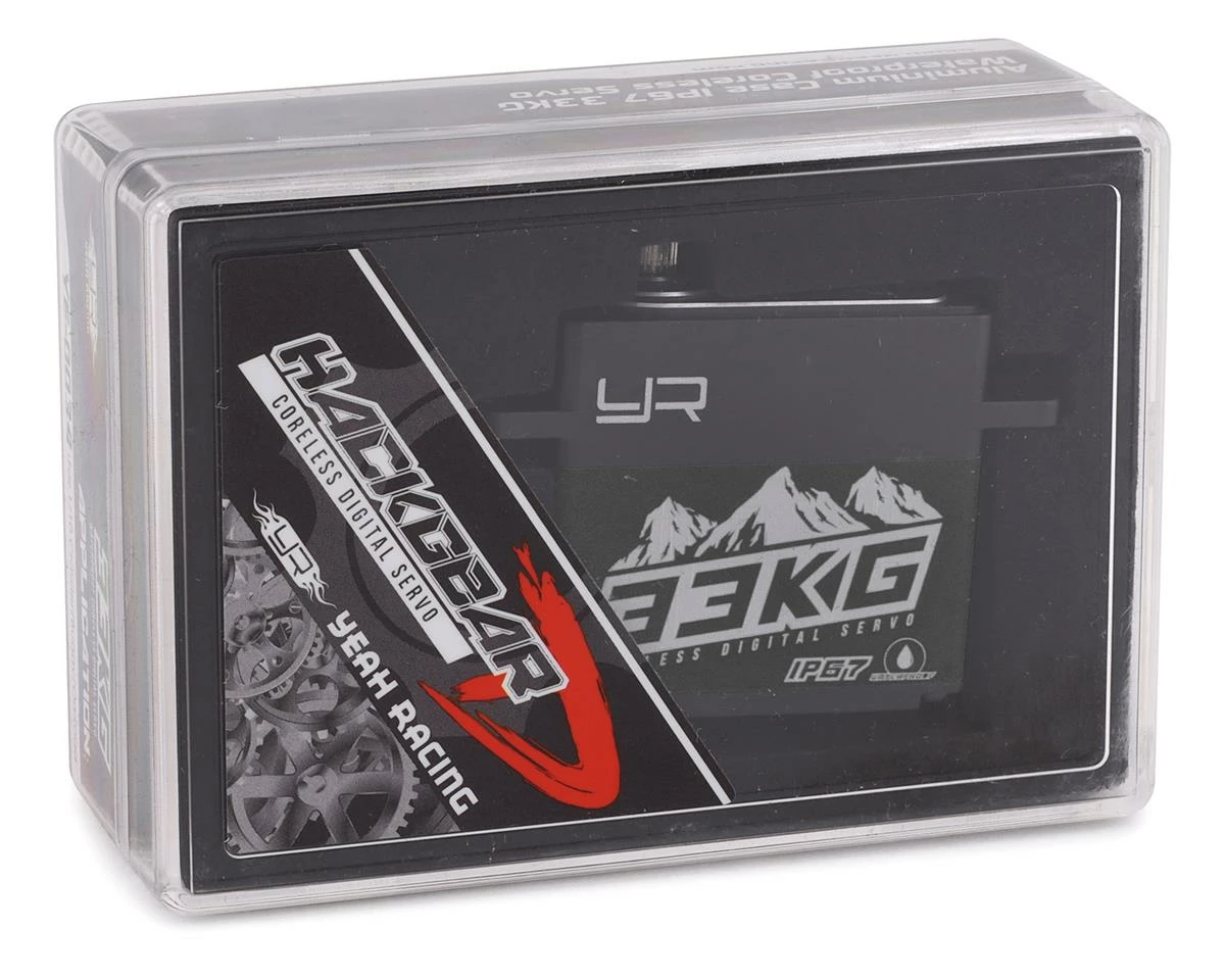 Yeah Racing 33kg Standard Coreless Metal Gear Waterproof Servo (Black) (High Voltage/Metal Case) 3 Yeah Racing 33kg Standard Coreless Metal Gear Waterproof Servo (Black) (High Voltage/Metal Case) - Image 3